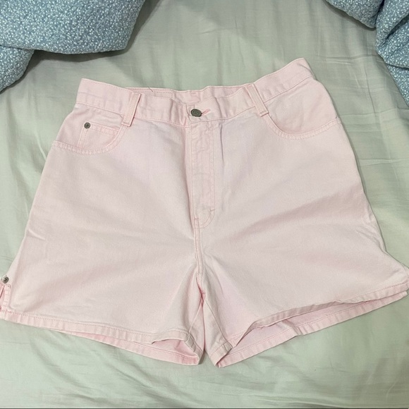Gitano Pants - Vintage Gitano Light Pink High Waist Shorts